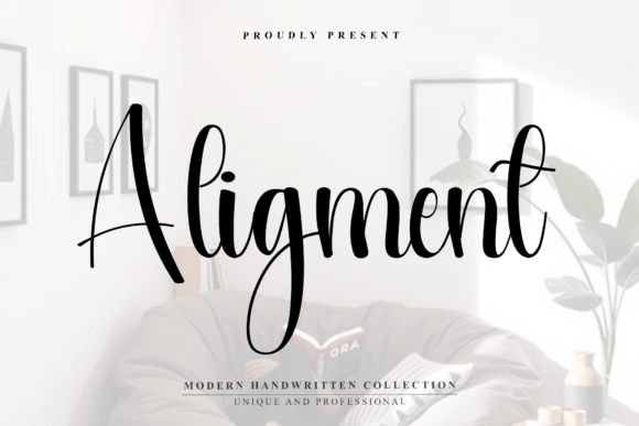 Aligment: The Script Font That Elevates Your Handmade Aesthetic