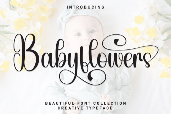 Babyflowers Typeface: A Charming Font for Modern Web Projects