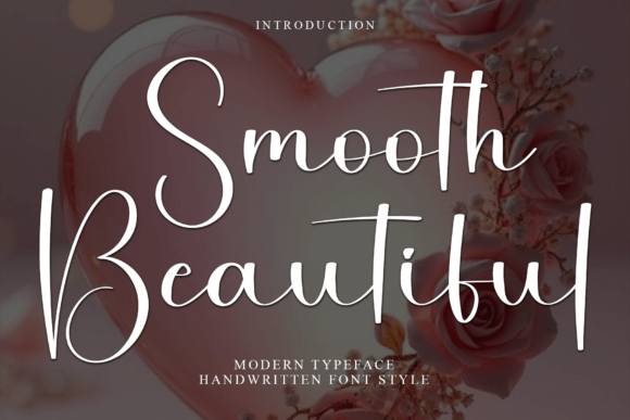 Boost Your Brand's Holiday Spirit with the Smooth Beautiful Typeface