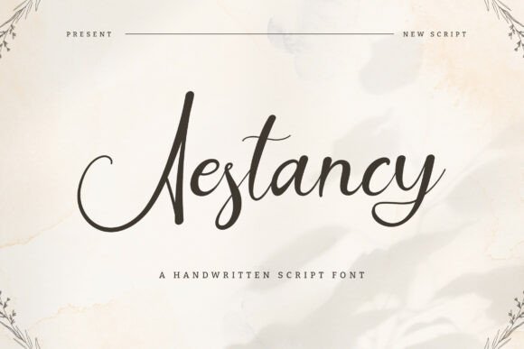 Bring a Human Touch to Your Marketing with the Aestancy Font