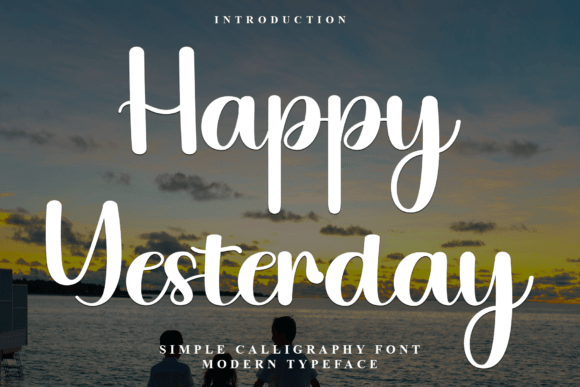 Bringing Your Products to Life with the Happy Yesterday Font
