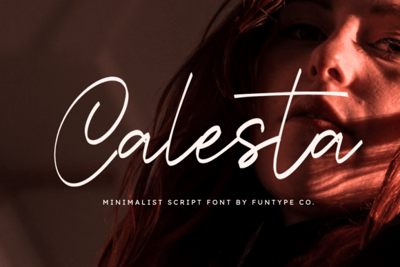 Calesta: A Modern Script Font for Elegant Digital Design