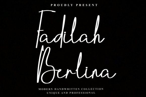 Fadilah Berlina: A Friendly Font for Modern Editorial Design