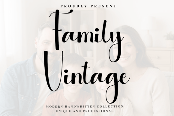 Family Vintage: A Font Designed for Editorial Charm