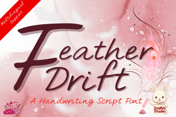Feather Drift: An Effortlessly Elegant Script Font for Modern Web Design