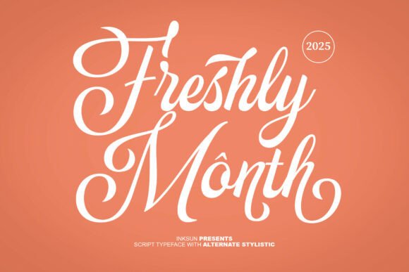 Freshly Month: The Expressive Font for a Memorable Business Brand