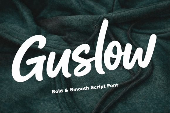 Guslow: The Script Font That Makes Your Campaign Message Shine