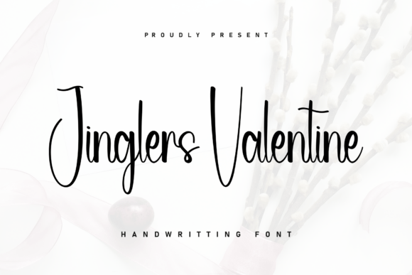 Jinglers Valentine: A Handwritten Font for Editorial Heart