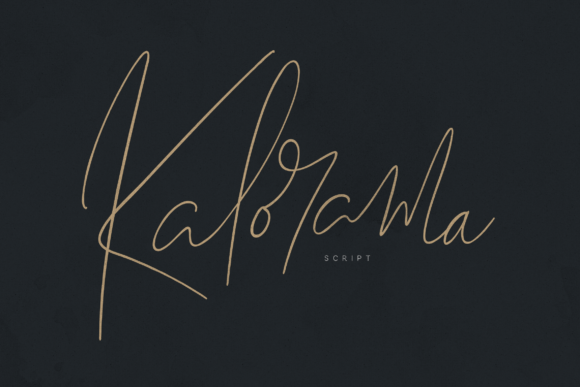 Kalorama: A Digital Designer's Look at This Elegant Script Font