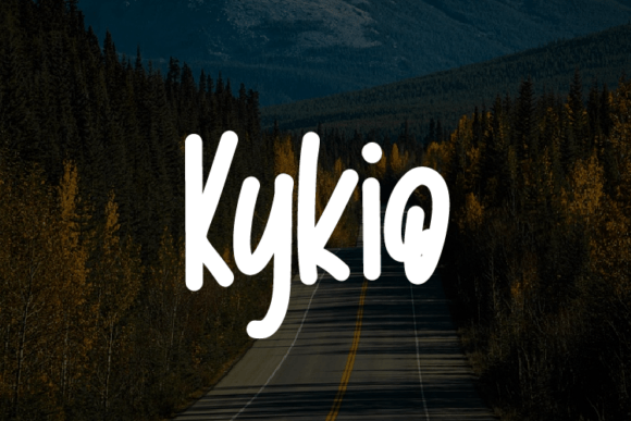 Kykio: A Typeface Built for Editorial Clarity and Character