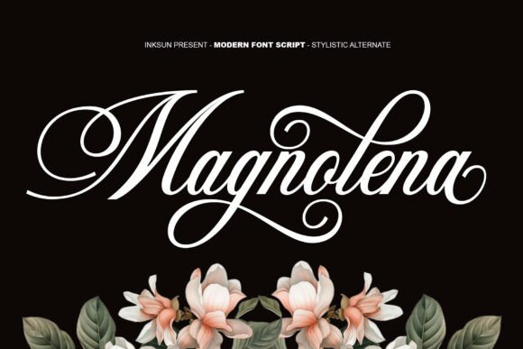 Magnolena: A Script Typeface Built for Bold Campaign Moments