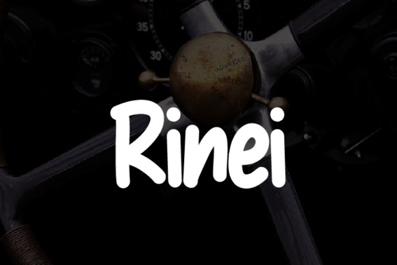 Rinei: A Modern Craft Font for Elegant Projects