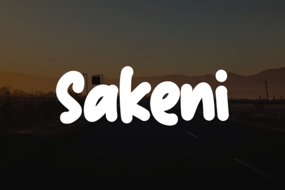 Sakeni Typeface: A Modern Font for Clear Marketing Communication