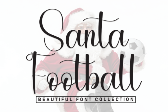 Santa Football: The Hand-Drawn Font for Heartfelt Makers