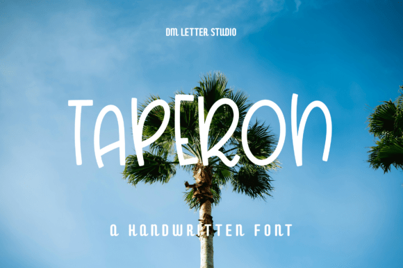 Taperon: A Designer’s Take on a Friendly Handwriting Font