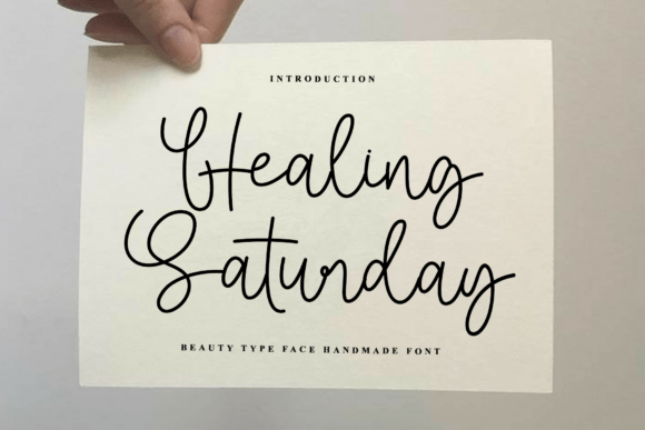 The Healing Saturday Script Font: Refining Digital Brand Tone