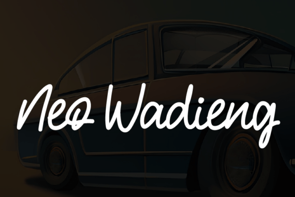 Using the Neo Wadieng Typeface for Your Handmade Creations