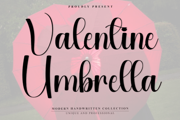 Valentine Umbrella: The Font That Makes Your Brand Feel Like a Story