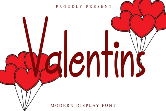 Valentins: A Modern Font for Clean Digital Branding