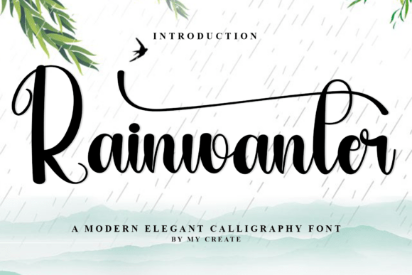 Why Our Bakery Chose Rainwanter as Our Main Brand Font