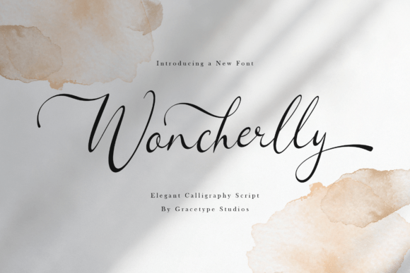 Woncherlly: The Calligraphy Font for Impactful Marketing Content